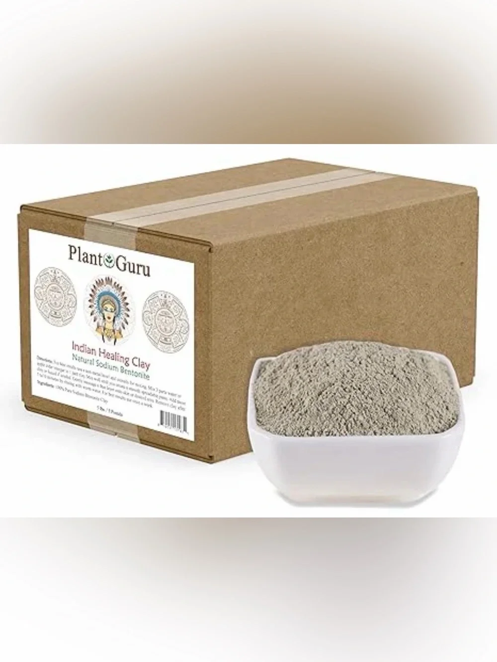 Healing Clay Powder - Natural Gray Facial Clay